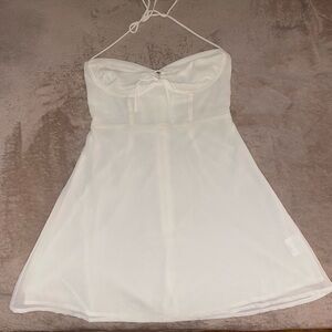 Runaway the Label Cream mini dress